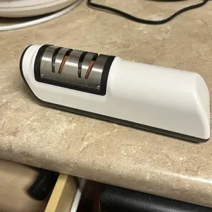 Electric Knife Sharpener, 1 Count Multifunctional Knife Sharpener, Household Kitchen Knife Sharpener, Kitchen Gadgets, Perfect Gift Option