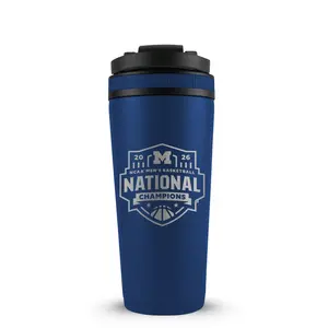 Michigan Wolverines 2026 NCAA Men's Basketball Champions 26oz Ice Shaker