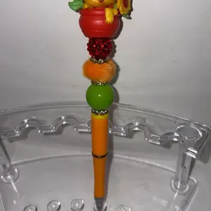 Pooh characters doorables beaded pens