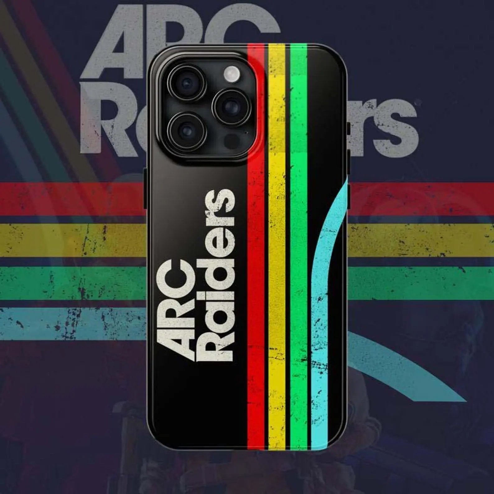 ARC Raiders Game Phone Case, Video Game Emote Gamer Gift Vintage ARC Stripes Phone Case - TikTok Shop ARC Raiders Game Phone Case, Video Game Emote Gamer Gift Vintage ARC Stripes Phone Case - TikTok Shop