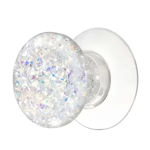 Phone Holder/Grip - Suction Cup Phone Holder [Detachable, Supports Wireless Charging] Suitable for iPhone, Android Smartphones, etc. - Starlight Shimmer