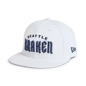 Seattle Kraken Wordmark 5950 White Cap