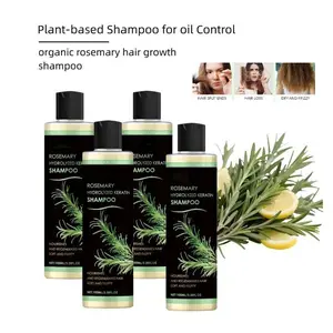 Rosemary Thickening Shampoo with Vitamin C & E for Hair Growth & Moisture 3.38 fl oz Haircare Cleansing & Hydrating Enhances Strength Reduces Breakage cosmetic scalp Hydrate Moisturizing winter shampoo shampoo hair growth Conditioner Cleanser