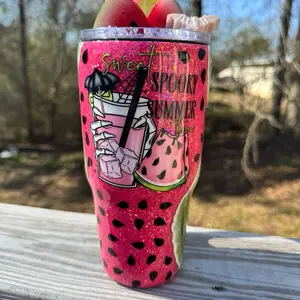 Spooky Watermelon Tumbler