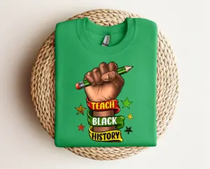 Teach Black History DTF Transfers