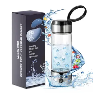 Hydrogen Water Bottle, Hydrogenated Water Bottle with SPE PEM Tech, Portable Hydrogen Water Machine, Hydrogen Bottle, Ionized Hydrogen Water