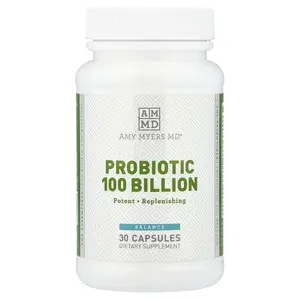 Amy Myers MD Probiotic 100 Billion, 30 Capsules