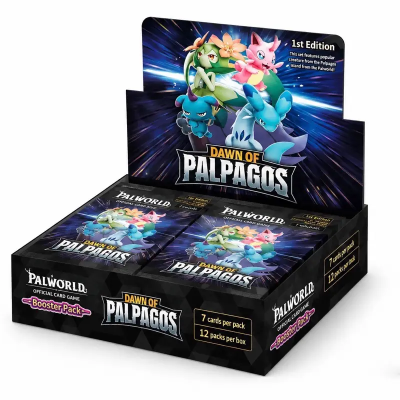 Palworld TCG Dawn of Palpagos Booster Box New Factory Sealed