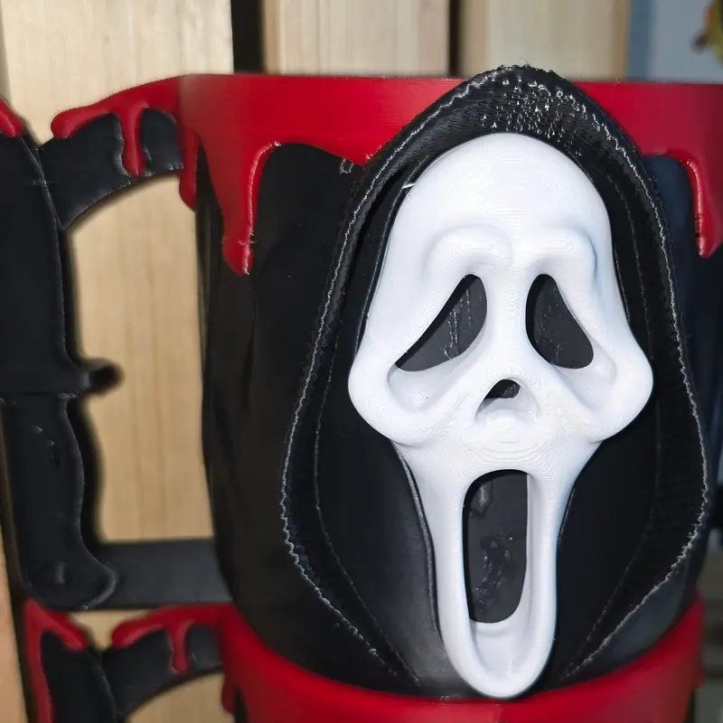 Ghost Face Ice Cream Holder