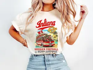[Sale Up To 50%] Indiana Hoosiers National Championship 2026 Shirts Indiana Football Team Players Tee