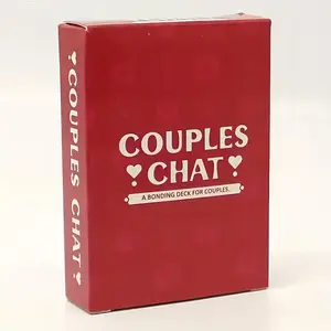 Couple Conversation Cards Set, 55 Pcs Per Piece, Valentine's Day & Christmas Gift, Enhance Relationship, Fun Party Interaction, Date Night Ideal Choice