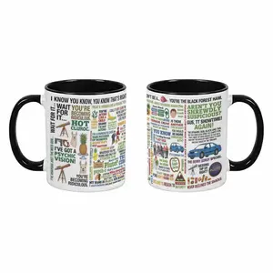 "I Know You Know You Know That's Right" — Ceramic Mug 11oz/15oz Funny Mystery Detective Sitcom Pop Culture Quotes Mystery Solver Fan Gift Birthday Present Novelty Drinkware Durable Coffee Cup Dishwasher Microwave Safe Home Office Kitchen Use tiktokshopspr