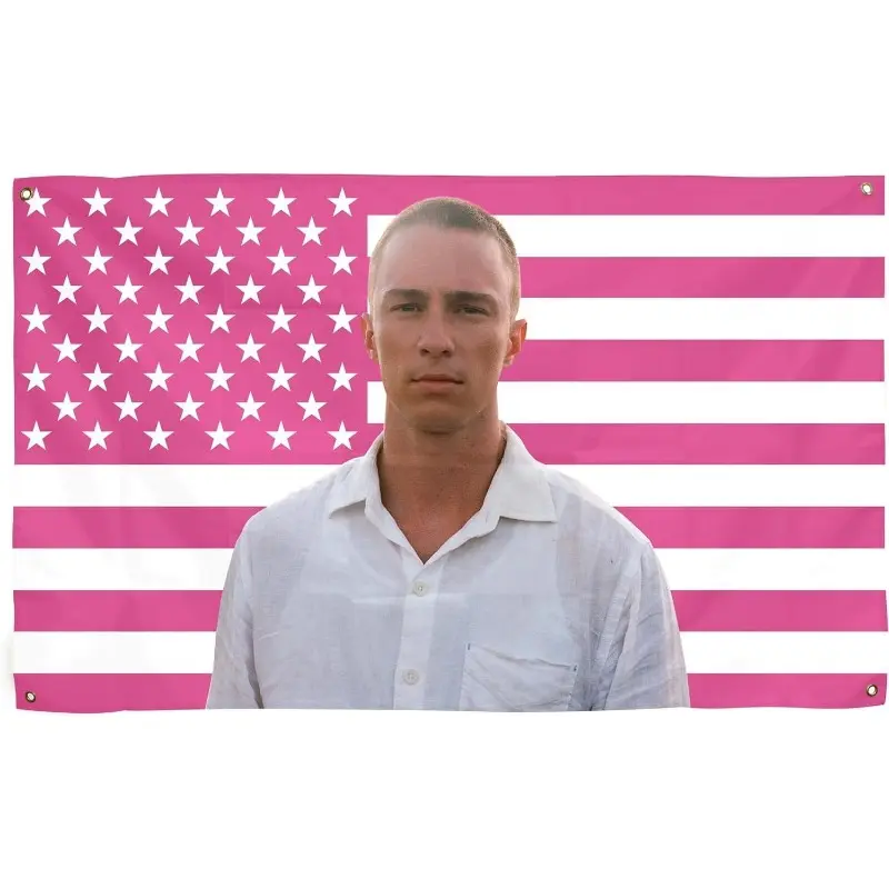 Drew Flags 3x5Ft Starkey rafe cameron American Flag pink TapestryWith 4 Brass GrommetsFor College Dorm Room DecorOutdoor Parties GiftTailgates Yardflag for room Decoration