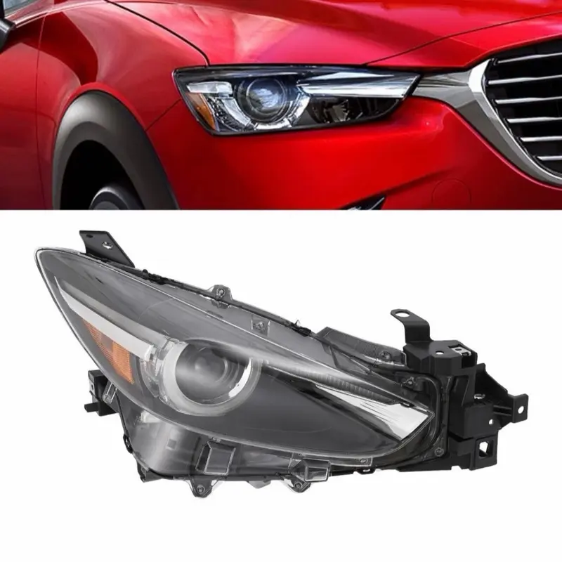 For 2017-2018 Mazda 3 LED Headlight Assembly Headlamp Passenger Side RH