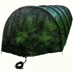 10 Foot Durable Garden Tunnel Mesh - Breathable And Permeable PET+PE Mesh Cover+metal Frame, Suitable For Protecting Greenhouse, Garden Plants, And Courtyard Plants