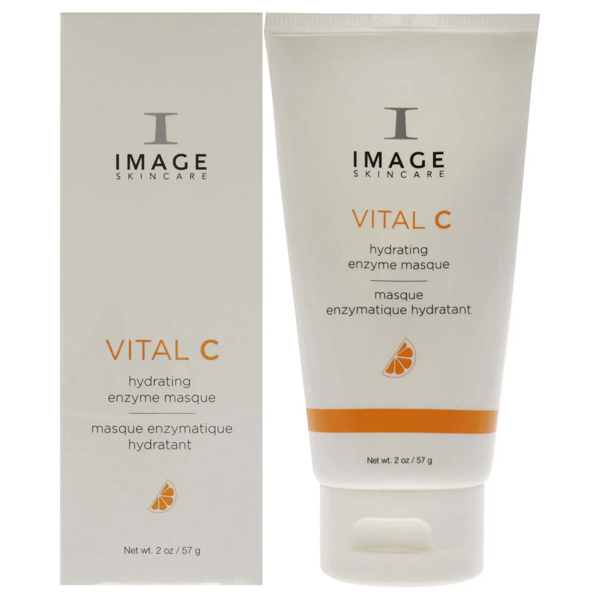 Image Vital C Hydrating Enzyme Masque - Gentle Moisturizer for Unisex, All Skin Types, 2oz Hydrating Face Mask, Hydrate