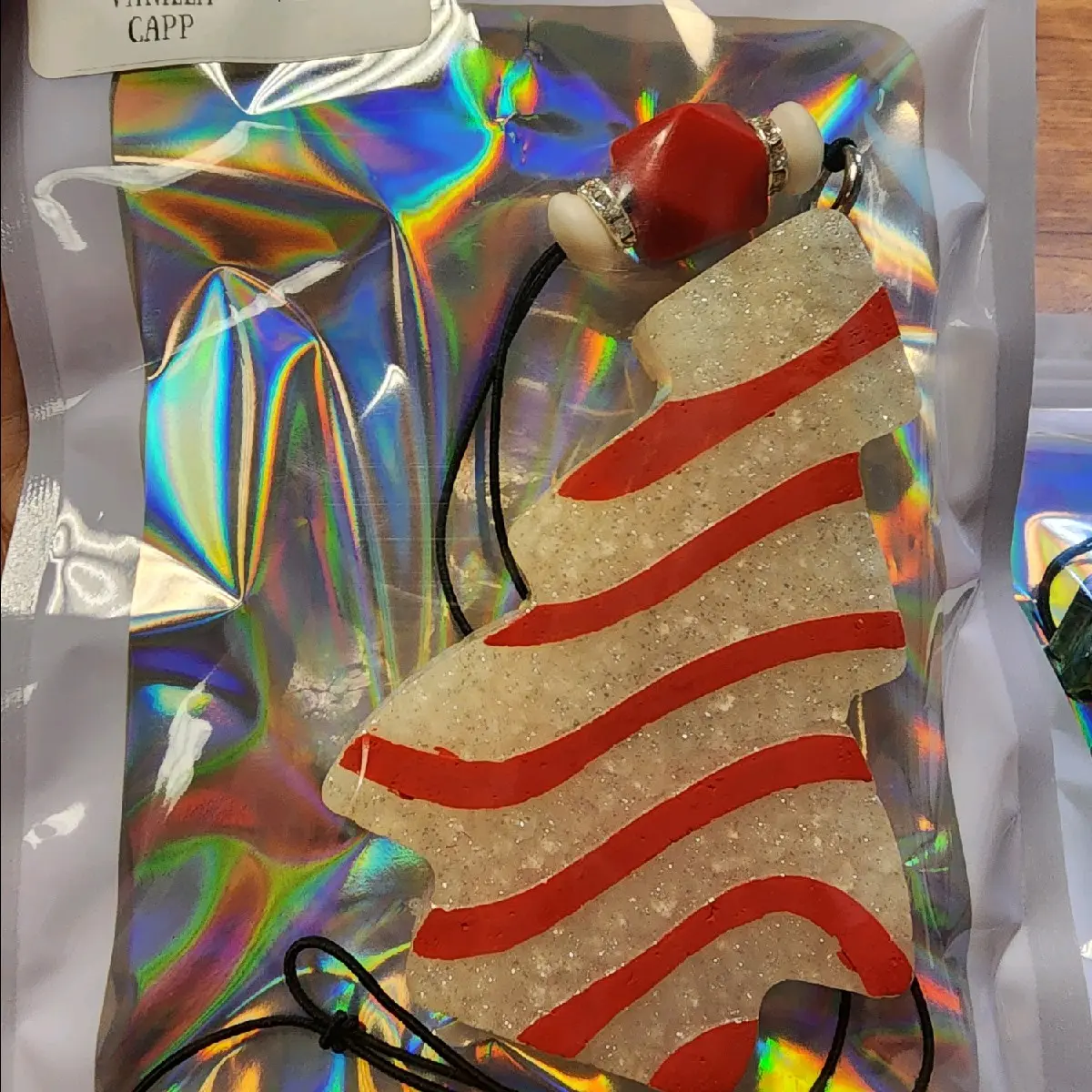 Christmas Tree Car Freshie (French Vanilla Capp)