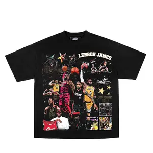 Lebron James Tee Graphic Print Short Sleeve T-Shirt