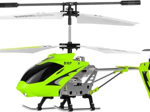 Syma S107G R/C Helicopter, 3 Channel Gyro Remote Control Helicopter for Kids and Adults, Green