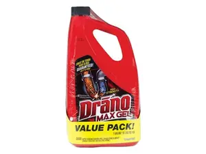 Drano 70462 Clog Remover Gel Value Pack- pack of 2