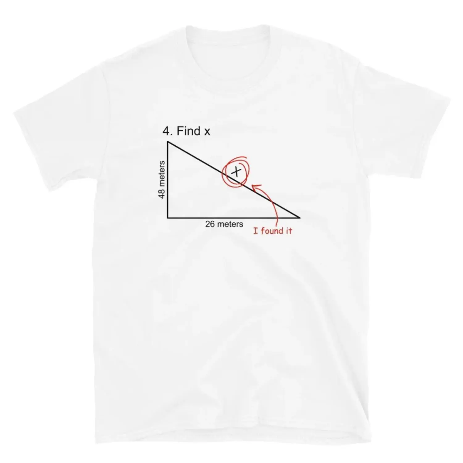 Find X T Shirt Funny Saying Math Teacher Graphic Sarcastic Gift Novelty Dad Joke Graphic Tees