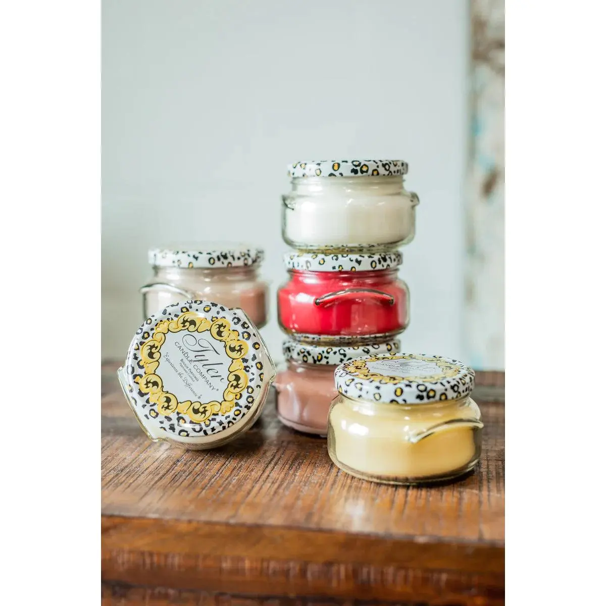 Tyler 22oz Candle - More Scents Collection Aroma Decor Fragrance Room Woody Fruits Ornaments Scented Perfume Decoration Floral Flower