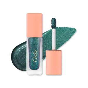 OULAC Liquid Metallic Green Eyeshadow Non-Sticky One-Swipe Coverage with Quick-Drying Crease-Resistant Smooth Formula Vegan & Cruelty-Free, Atlantis 11,Christmas Gifts for Women