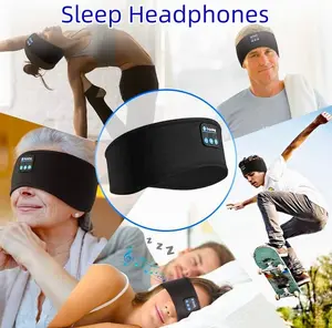 Sleep Headphones Adjustable BluetoothHeadphones Ultra Long Playtime SleepHeadphones with Slim HD Speakers for SleepFitness Tennis Yoga Travel Insomnia Audio Earbud Headset Wireless