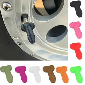 4pcs funny valve caps, luminous tire caps, attractive tire caps, valve caps for cars bicycles motorcycles