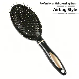 Air Cushion Comb + Curling Comb + Straightening Brush, Home Use Hair Styling Tools, Massage Comb, Round Roller Comb for Men and Women