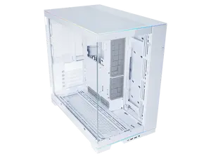 LIAN LI O11 EVO RGB  White Aluminum / Steel / Tempered Glass ATX Mid Tower Computer Case ----O11DERGBW