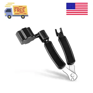 Guitar String Winder Cutter Pin Puller - 3 In 1 Multifunctional