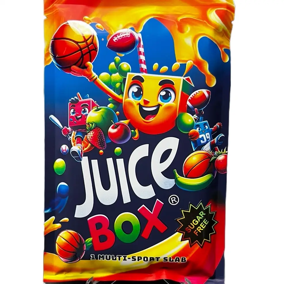 Juice box sugar free pack ( 1 slabbed multi-sport card )