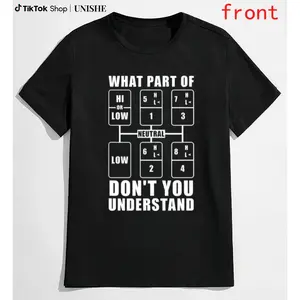 Unisex Funny Big Trucking Shirt – Comfortable 100% Cotton Tee