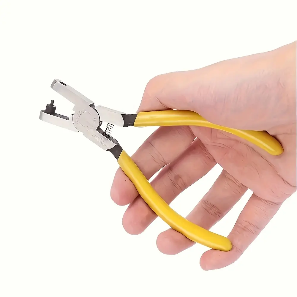 1pc Adjustable Leather Punch Hand Tool - Durable Leatherworking Accessory for Belts, Watch Straps, DIY Home Craft Projects - Multi-Purpose Hole Punch for Fabrics summerwins