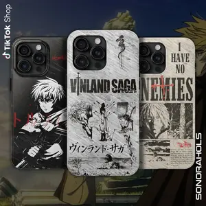 Vinland Saga "Redemption" Phone Case, Thorfinn Vinland Saga Phone Cover, I Have No Enemies Anime Manga 17 Air Pro Max
