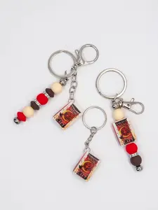 Crescent City Keychain (House of Earth & Blood) | Mini Book Keychain | Sarah J. Maas Inspired | Bookish Gift for Readers