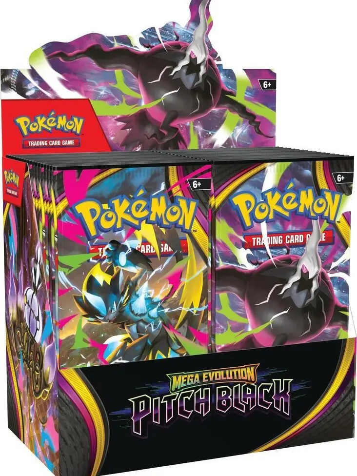 Pokemon Pitch Black Booster Box, New, Mega Evolution