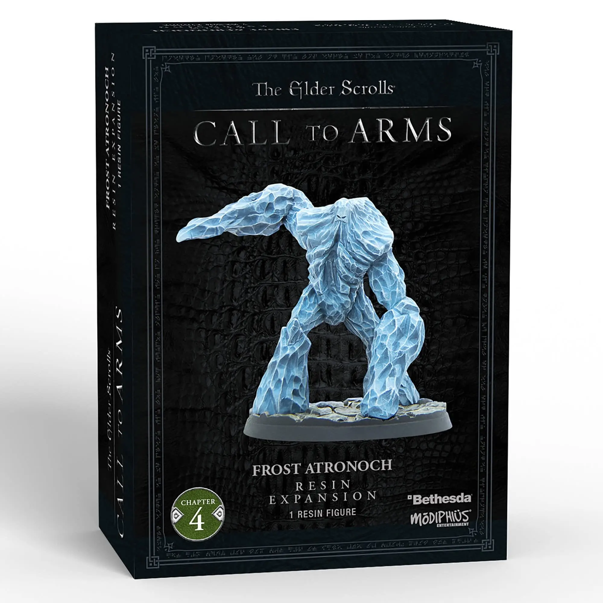 212 MAIN Elder Scrolls Call to Arms Frost Atronachs 32mm Figurine - Tabletop Game Miniature, Art Decor Set, Includes Base