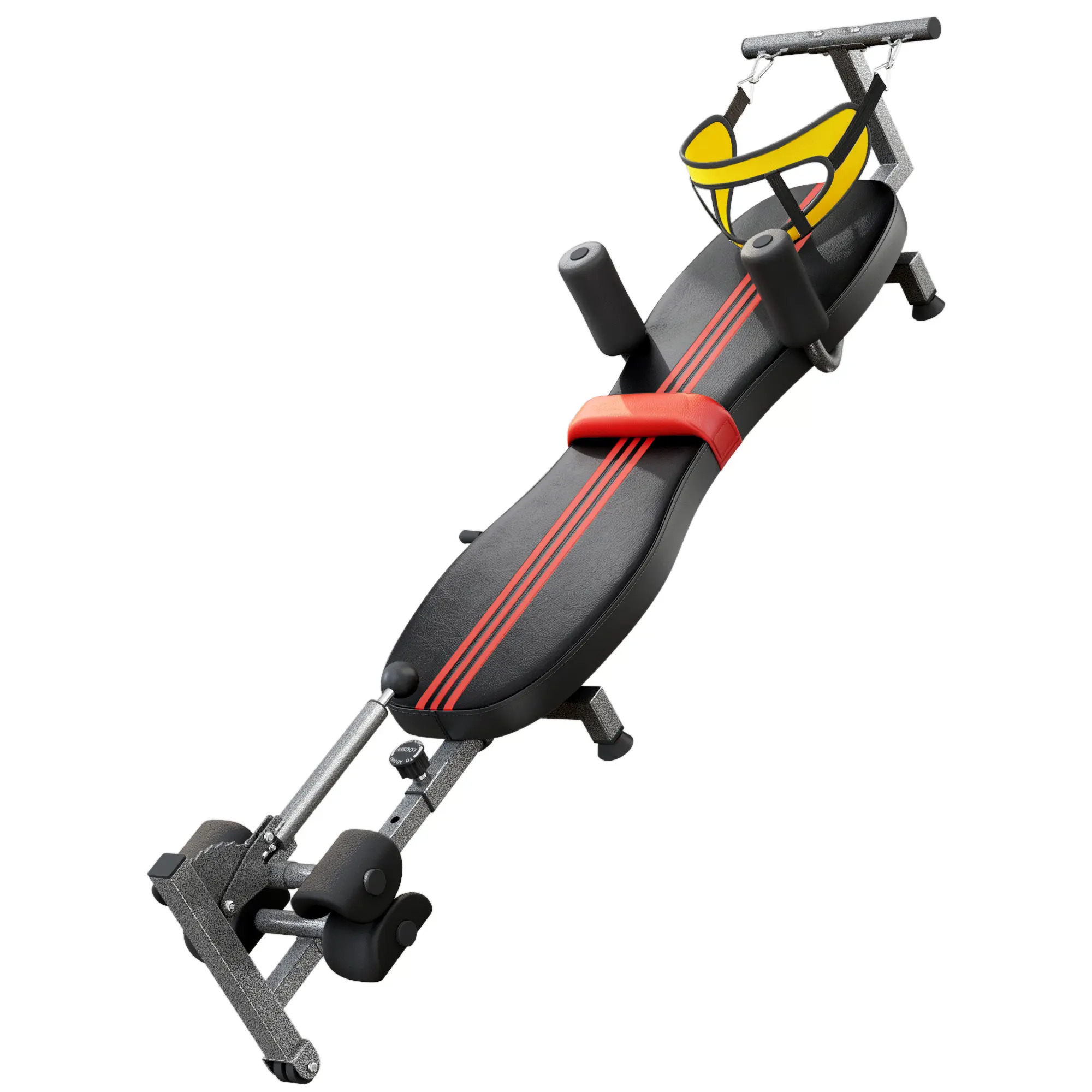 【NicoleSelection】Cervical & Lumbar Traction Device, 200x62x30cm Full Body Stretcher, 150kg Capacity, 8-Level Height Adjustable