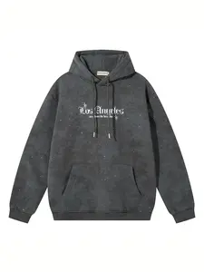 Men's Fall Winter New Full-Print Cross Hoodie, Trendy Fashion Casual Sports Jacket, Comfortable and Stylish Outerwear