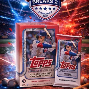 Topps 2025 Update Series MLB Baseball Blaster Pack - 12 Cards per Pack with Special Insert Cards