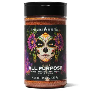 Spanglish Asadero All Purpose Seasoning, 8.3 oz. Flavor Spice