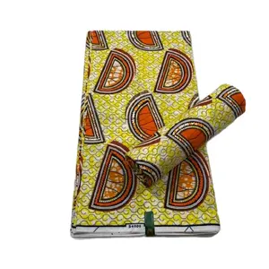 Authentic African Super wax Print 100% Cotton 6yards