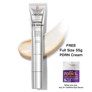 Caffeine Eye Cream for Firming & Brightening - With Hyaluronic Acid & Vitamin E to Smooth Wrinkles - Intensely Hydrating & Revitalizing Treatment