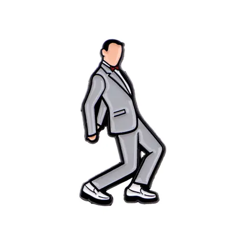 Funny Cartoon Character Enamel Pin, Enamel Lapel Pins, Simple Style Badge, Decorative Badge, Shaped Badges, Unisex Accessory for Backpacks and Clothes, Perfect Gift for Friends