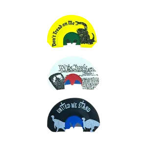 NEW- Don't Tread On Me-We The People-United We Stand 3-pack