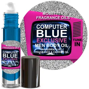 MOBETTER FRAGRANCE OILS Computer Blue Exclusive Fragrance Body Oil for Men