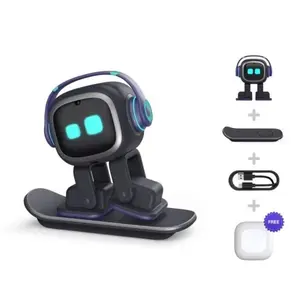 Emo Pet Robot - ChatGPT Enabled with Voice Commands & Dance Feature, Interactive Robot Pet