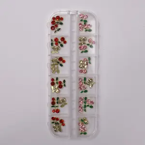 Red/Pink Cherry Rhinestones